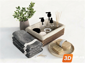Bathroom accessories Skp Files